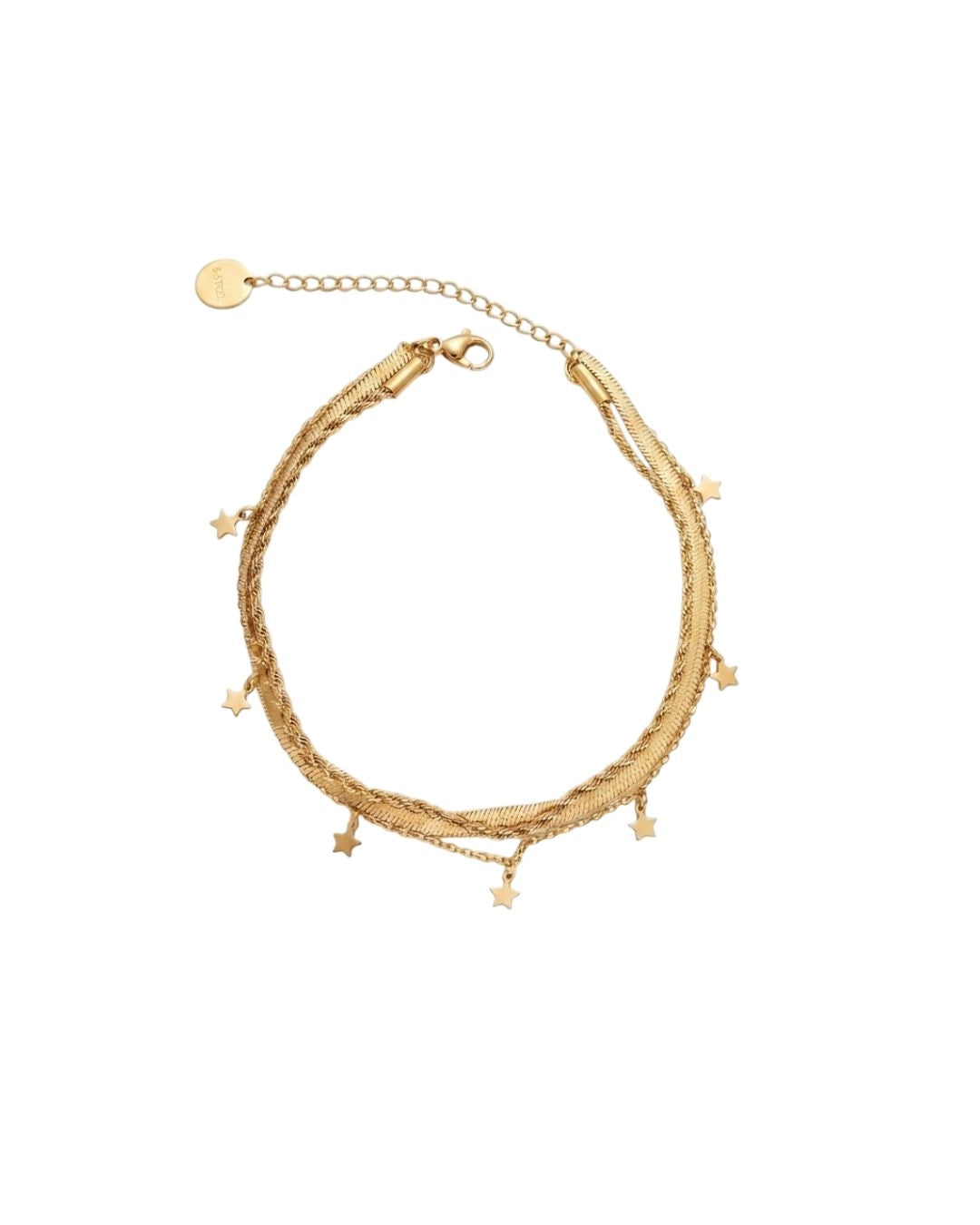 Triple Chain Anklet