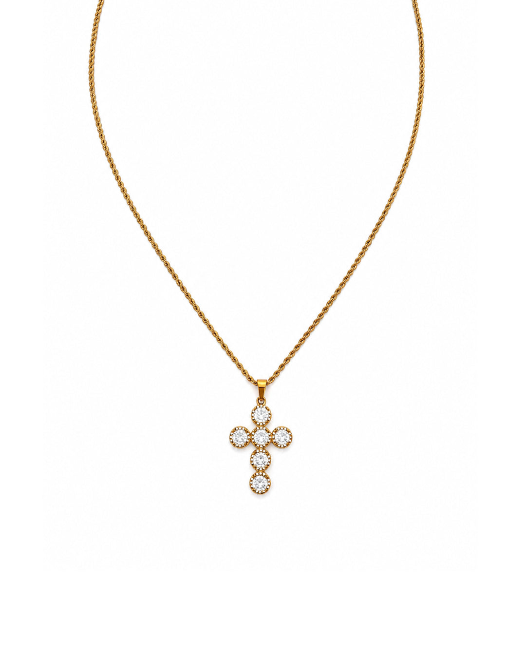 Long Cross Necklace