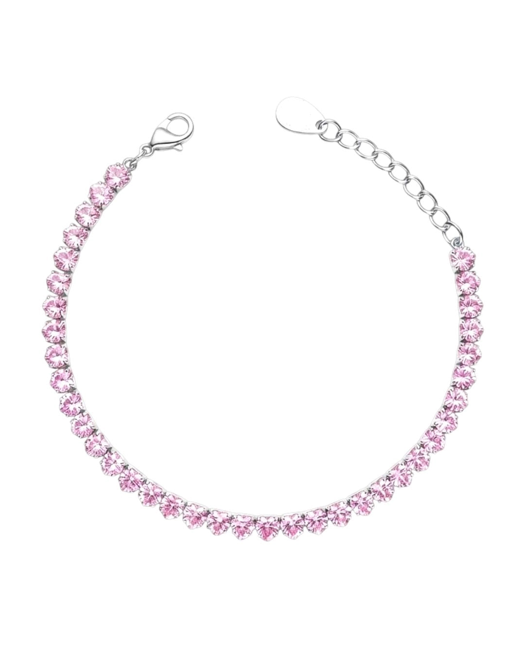 Tennis Heart Bracelet