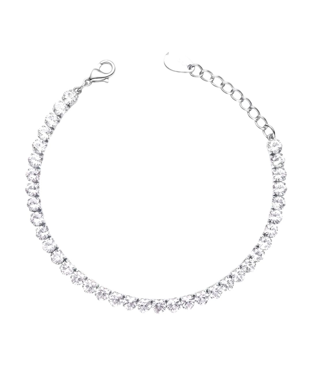 Tennis Heart Bracelet