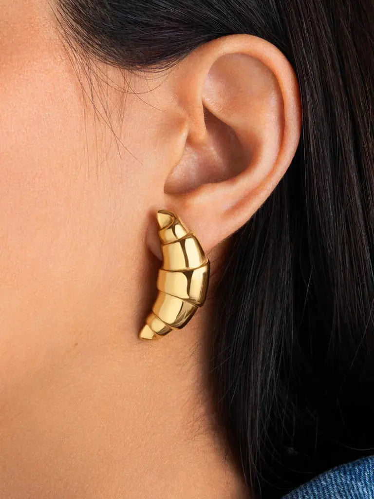 Croissant Earrings