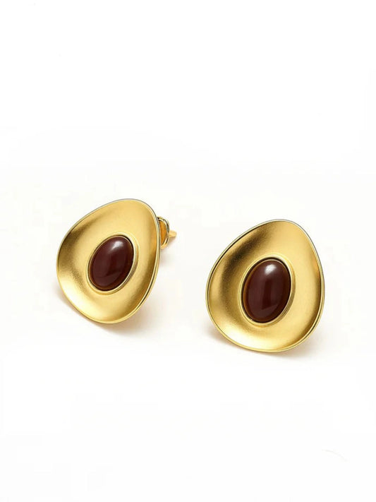 Heart Chocolate Earrings