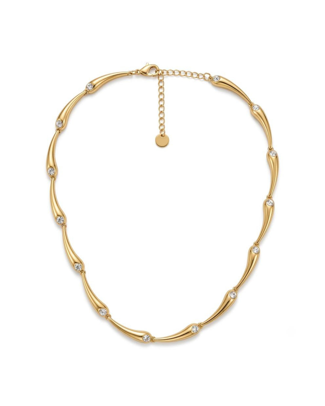 Modern Wave Necklace