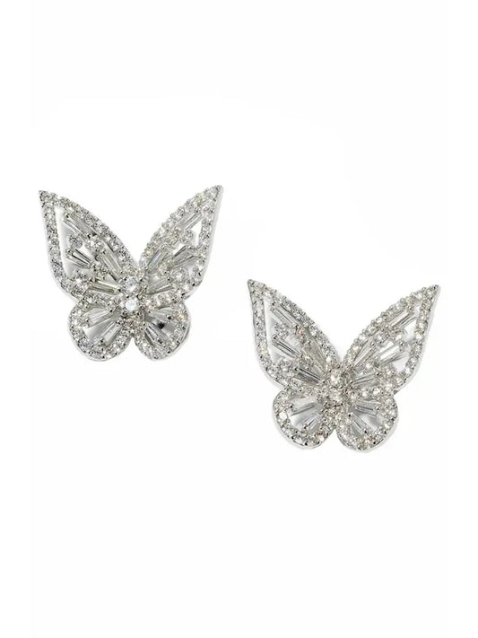 Crystal Wings Earrings