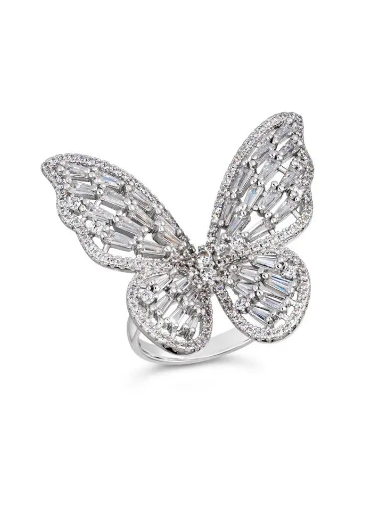 Crystal Wings ring
