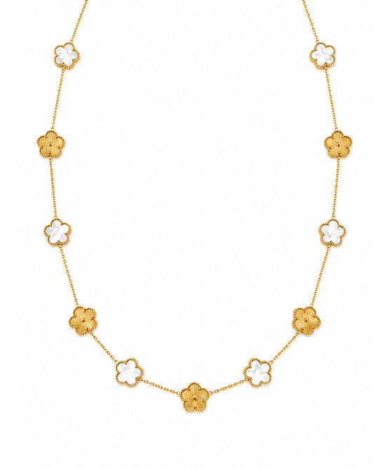Lucky Clover Necklace (long)