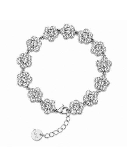 Crystal Flower Bracelet