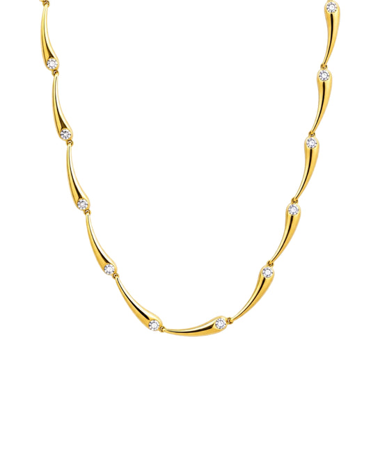 Modern Wave Necklace