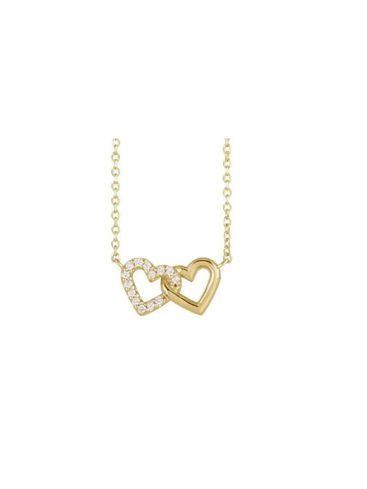Two Heart Necklace
