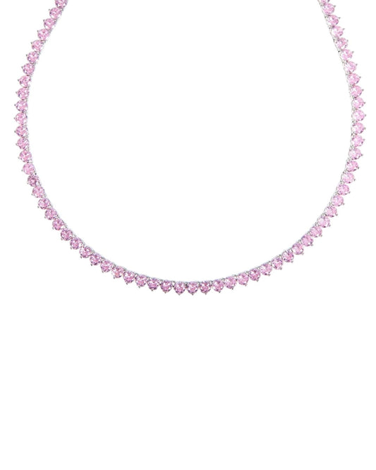 Tennis Heart Choker Necklace