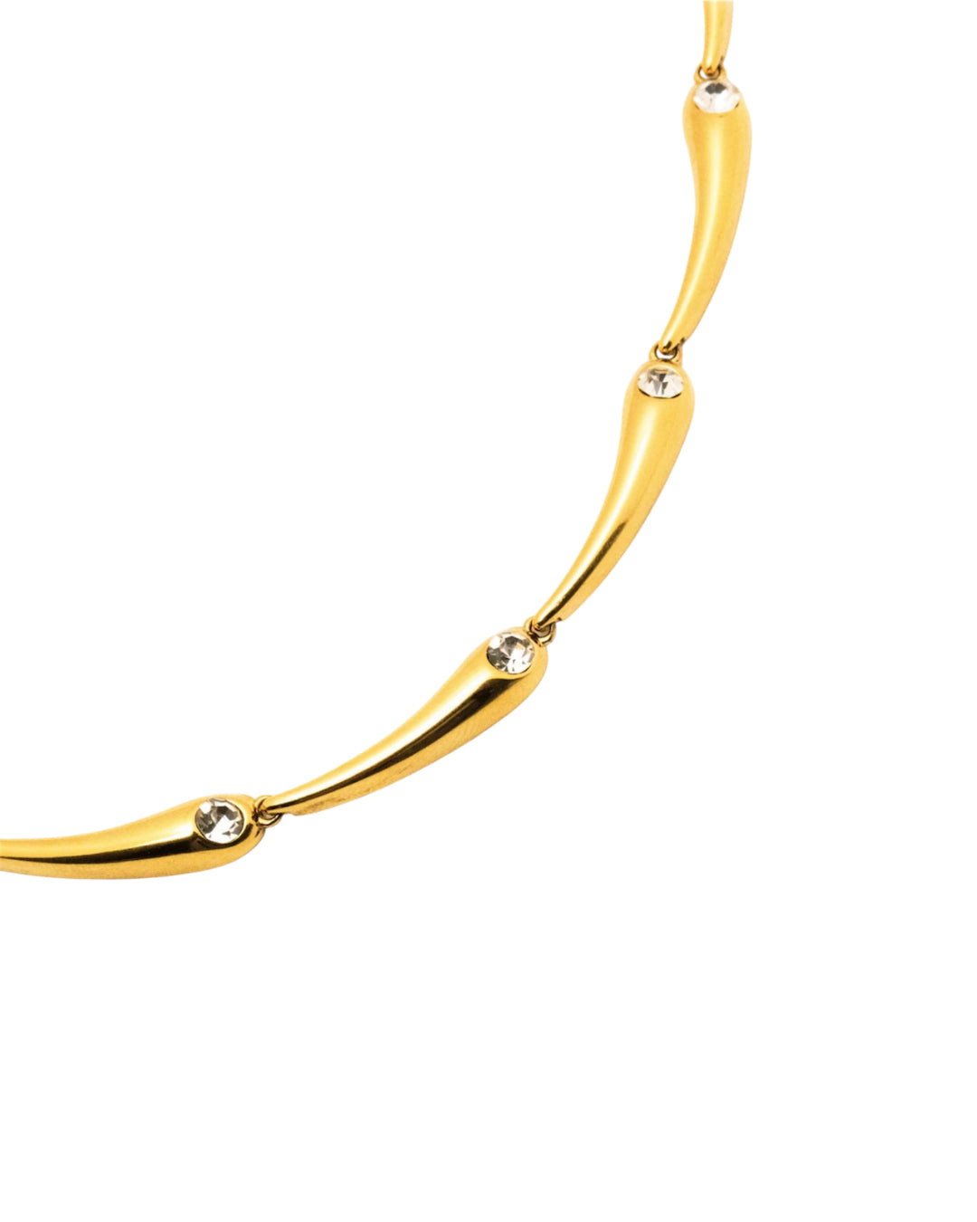 Modern Wave Necklace