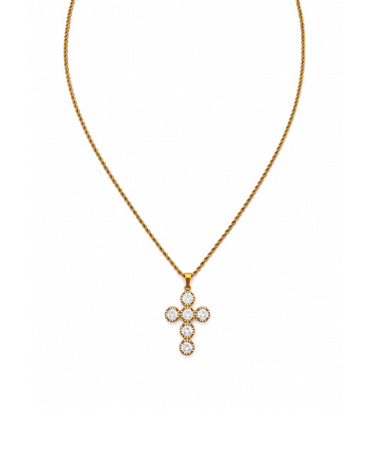 Long Cross Necklace