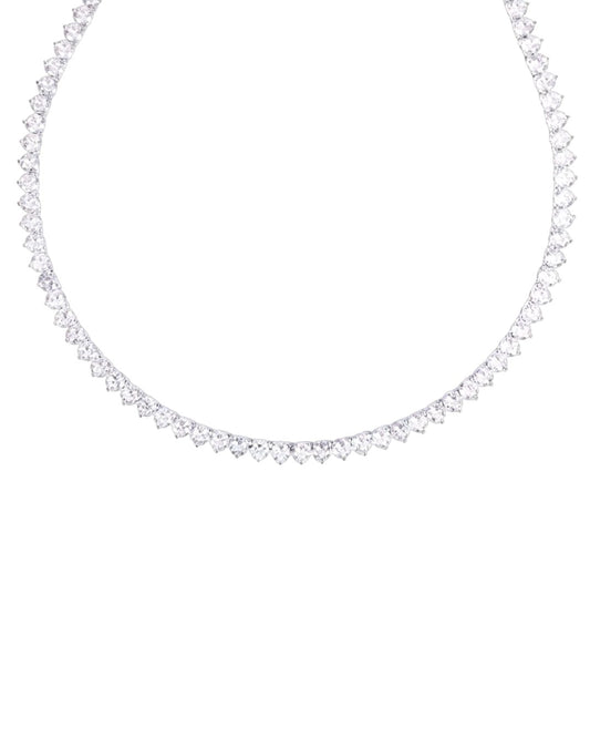 Tennis Heart Choker Necklace