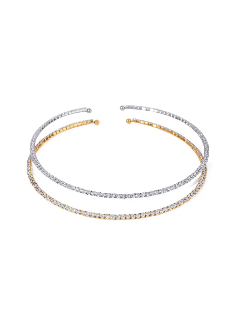 Halo Tennis Necklace