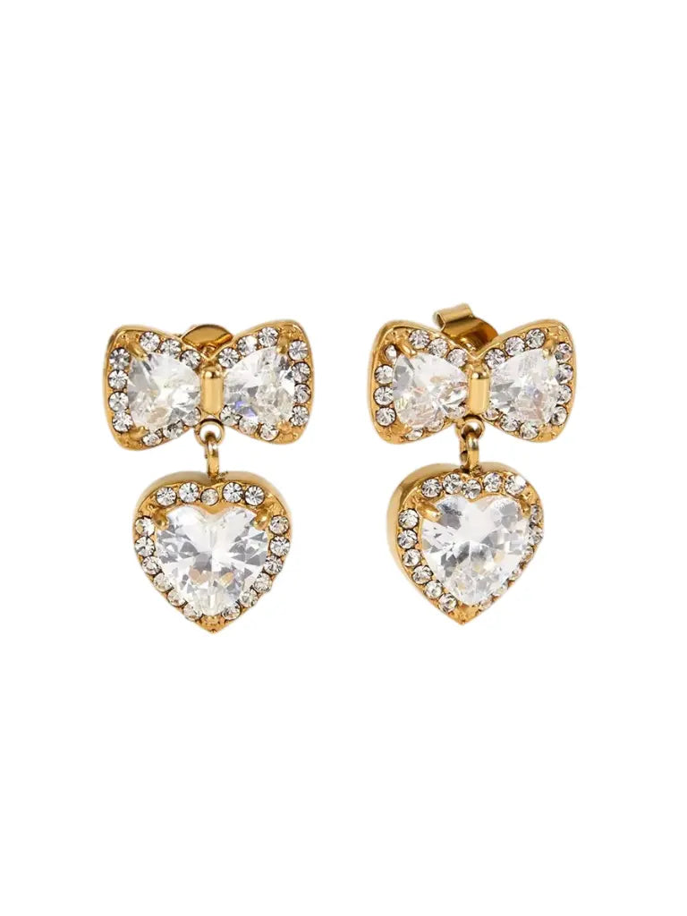 Glam Bow Earrings