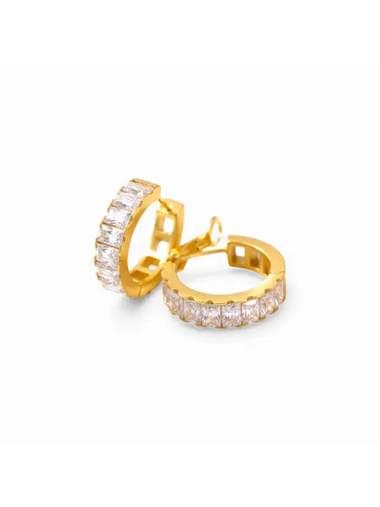 Ice Halo Earrings