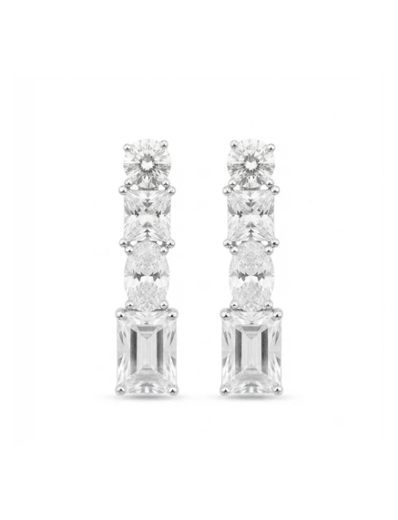 Sparkling Stood Earrings