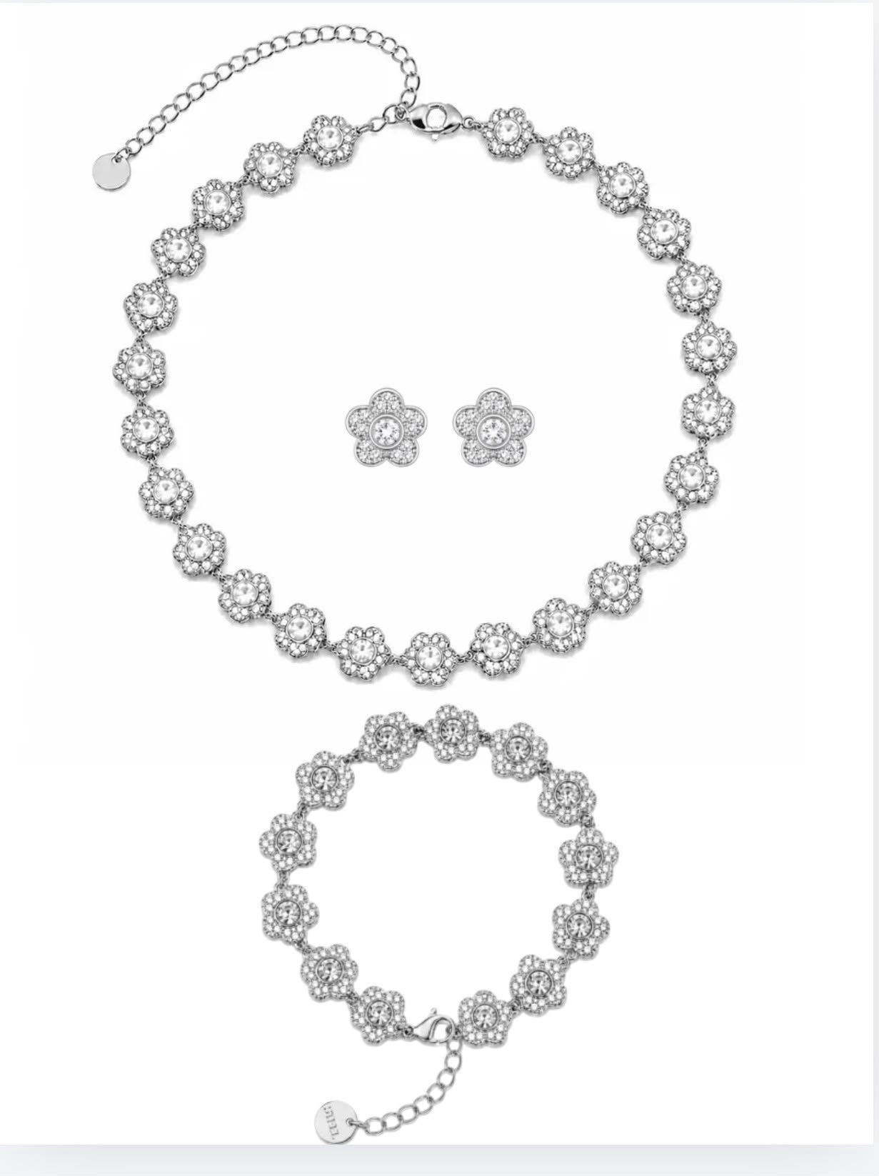 Crystal Flower Set