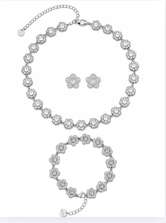 Crystal Flower Set